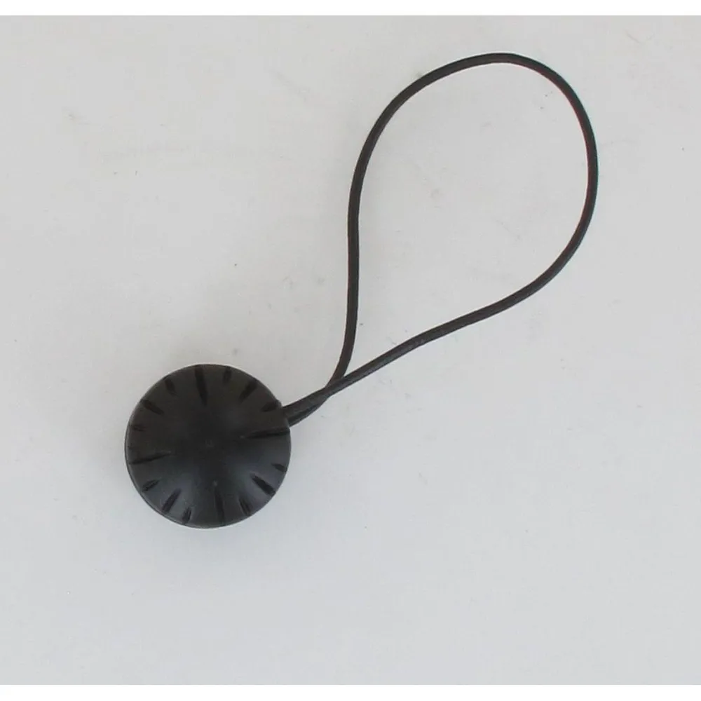 maxibazar Embrasse Bois Aimantee Fanny Pm X2 Noir Mat- Accessoires A Rideaux