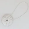 maxibazar Embrasse Bois Aimantee Thao Mm Blanc Naturel- Accessoires A Rideaux