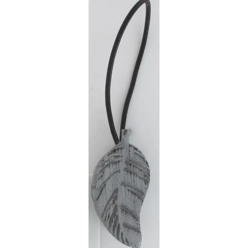 maxibazar Embrasse Mdf Aimantee Sonora Pm Gris Noir- Accessoires A Rideaux