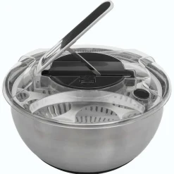 Salade Et Condiments|Five Essoreuse Levier Inox 3.5L
