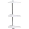 Douche|* Etagere 3 Niveaux A Fixer Blanc