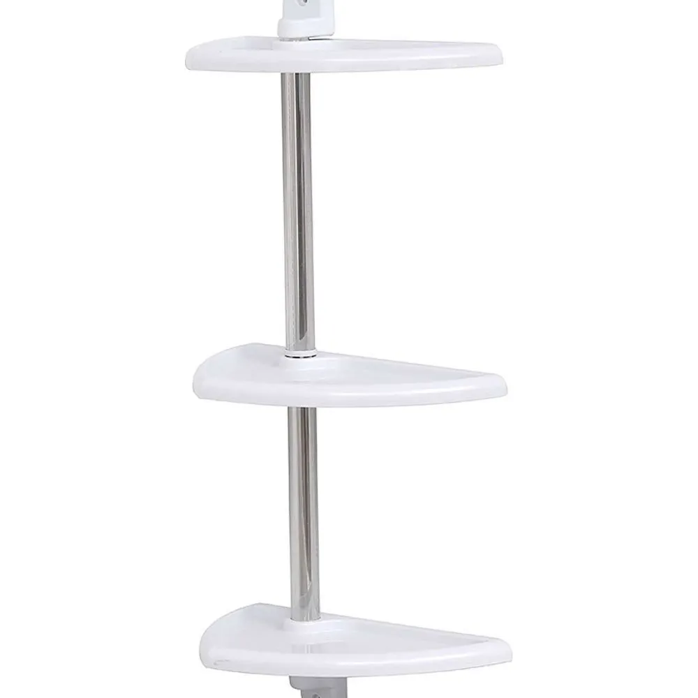 Douche|* Etagere 3 Niveaux A Fixer Blanc