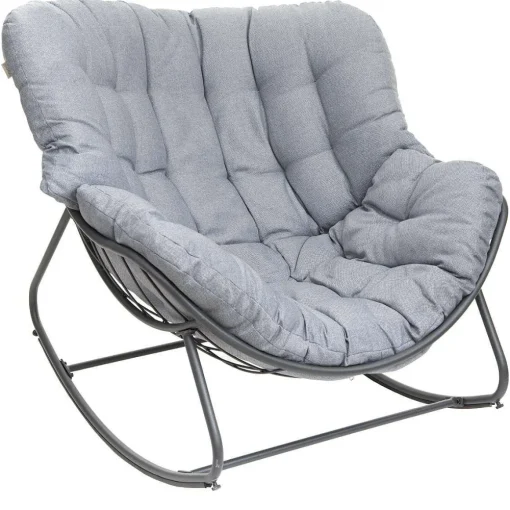 Hespéride Chaises Detente>Fauteuil Bascule Paopao Graphite Roche