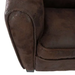 Atmosphera Fauteuil Enfant></noscript>Fauteuil Enfant Club Marron