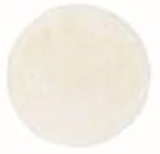 maxibazar Galette Chaise Imitation Peau Lapin Blanc 40Cm- Galettes De Chaise