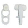 maxibazar Glisseur Pvc X20 Blanc- Vitrages