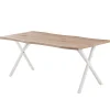* Tables À Manger>Hermione Table 180X76X90Cm Pieds Blanc