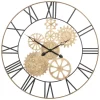 maxibazar Horloge Mecanique Metal Isae D.90Cm- Horloges