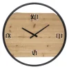 Atmosphera Horloge Metal Bois Wild D.58Cm- Horloges
