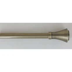 maxibazar Kit Ext 120 210 Cm D19 Embout Brasserie Bronze- Kits De Tringle
