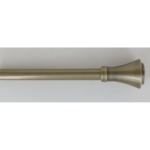 maxibazar Kit Ext 120 210 Cm D19 Embout Brasserie Bronze- Kits De Tringle