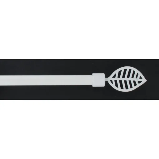 maxibazar Kit Ext 120 210 Cm D16 Embout Sevigne Blanc Mat- Kits De Tringle