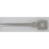 maxibazar Kit Ext 120 210 Cm D16 Embout Studio Argent- Kits De Tringle