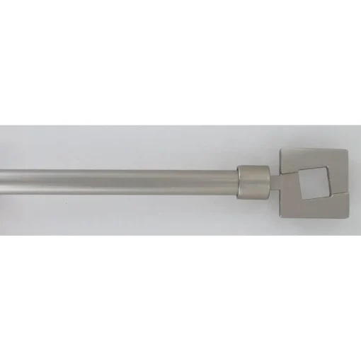 maxibazar Kit Ext 120 210 Cm D16 Embout Studio Argent- Kits De Tringle