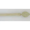 maxibazar Kit Ext 100 190Cm D.19Cm Embout Feuille Ivoire Or- Kits De Tringle