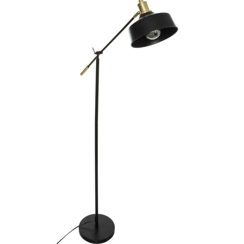 Atmosphera Lampadaire Arc Flower Noir H.155Cm- Lampadaires