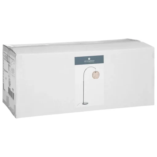 maxibazar Lampadaire Arc Raahe Naturel H.180Cm- Lampadaires