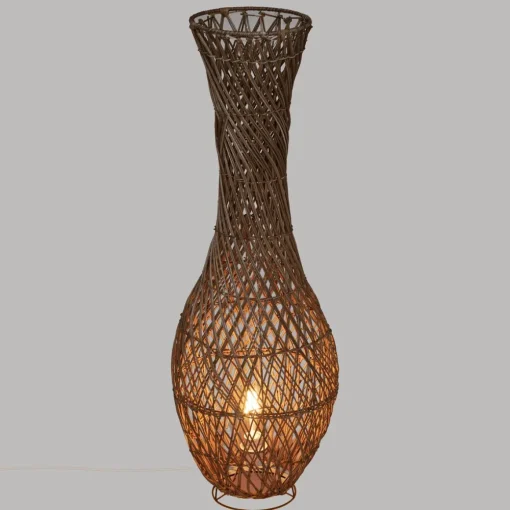 maxibazar Lampadaire Eloise Naturel H.100Cm- Lampadaires