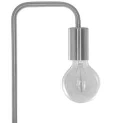 Atmosphera Lampadaire Metal Argent Keli H.150Cm- Lampadaires