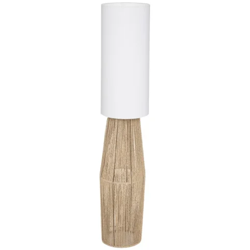maxibazar Lampadaire Sur Pied Aissa Naturel H.130Cm- Lampadaires