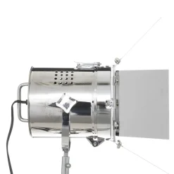 maxibazar Lampadaire Trepied Rio Noir H.138Cm- Lampadaires