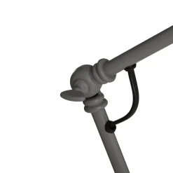 Atmosphera Lampe Arc Aude Gris H.62Cm- Lampes A Poser