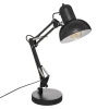 maxibazar Lampe Arc Bren Noir H.55.8Cm- Lampes A Poser