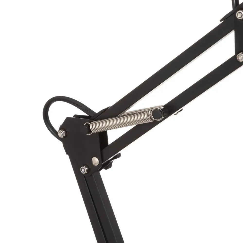 maxibazar Lampe Arc Bren Noir H.55.8Cm- Lampes A Poser