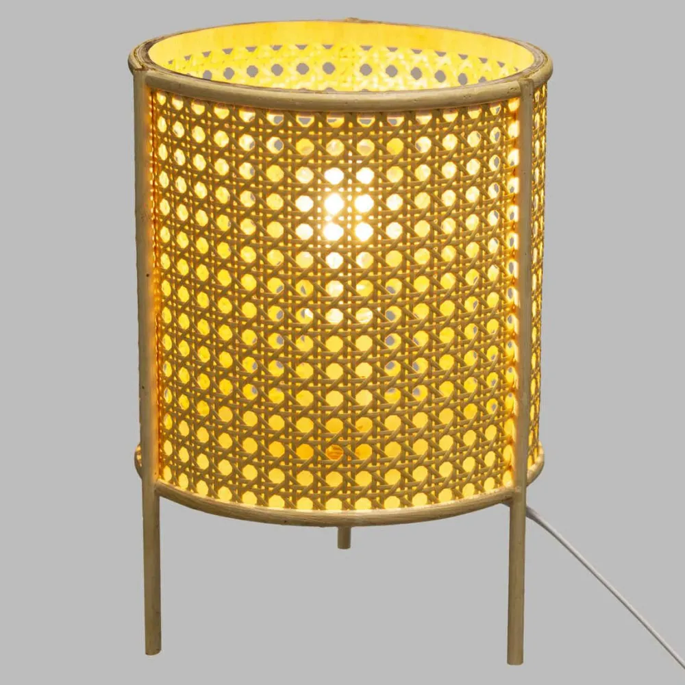 Atmosphera Lampe Cannage Poesie H.28Cm- Lampes A Poser