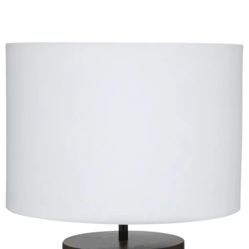 maxibazar Lampe Droite Origines Blanc H.48Cm- Luminaires