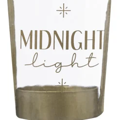 maxibazar Lanterne Verre Night- Bougies, Senteurs Et Accessoires