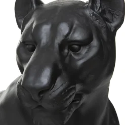 maxibazar Leopard Resine Couche 80X39X38Cm- Statues