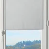 maxibazar Lisa Paire Brise Bise 45X60 Perle- Petits Vitrages