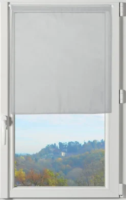 maxibazar Lisa Paire Brise Bise 70X200 Perle- Petits Vitrages