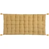 Atmosphera Matelas Sol Otto Ocre 60X120Cm- Matelas Et Coussins De Sol