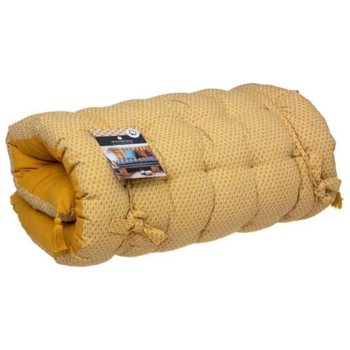Atmosphera Matelas Sol Otto Ocre 60X120Cm- Matelas Et Coussins De Sol