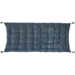 maxibazar Matelas Sol Velours Night Gris Fonce 60X120Cm- Textile Deco