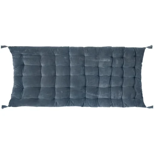 maxibazar Matelas Sol Velours Night Gris Fonce 60X120Cm- Textile Deco