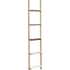 * Meubles Salle De Bain>Meuble A Fixer 5 Étagères Mdf Et Structure Bambou Nuovo