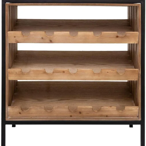 Atmosphera Buffets Et Meubles Bar>Meuble Bar Bouteille Bakos D.60X30X160Cm