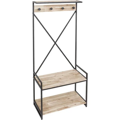 Atmosphera Meubles D'Entrée>Meuble Entree Edena D.80X35X184Cm