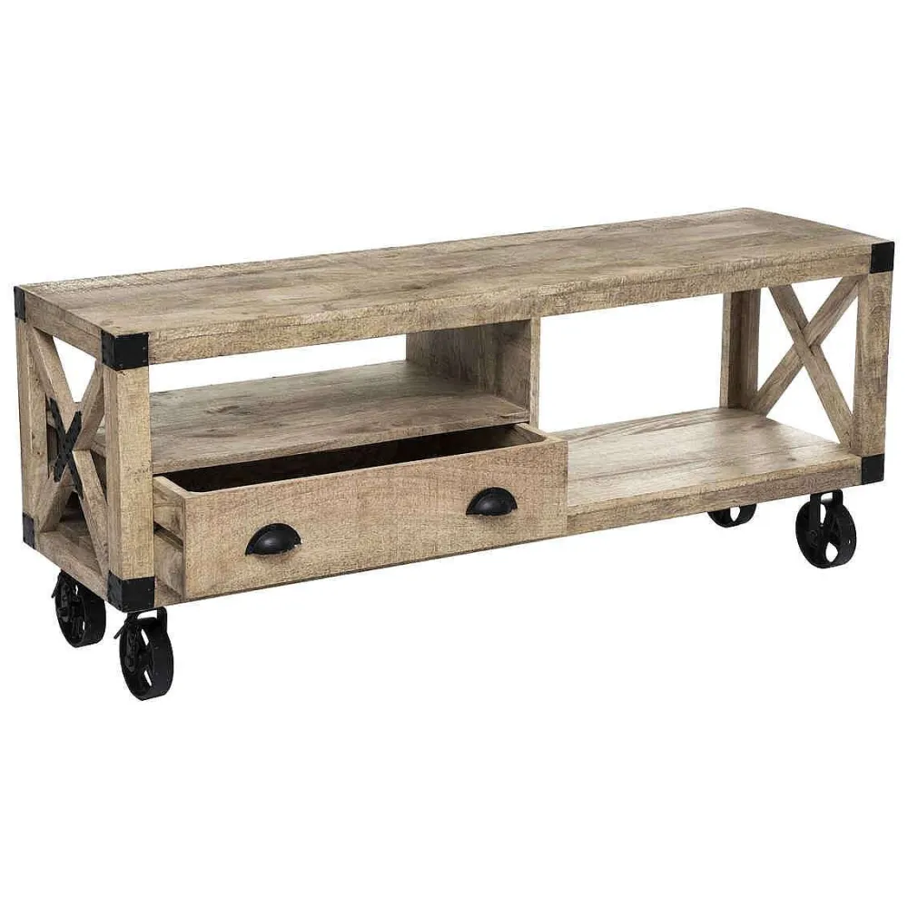 Atmosphera Meubles Tv>Meuble Tv 1 Tiroir Silas