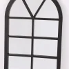 maxibazar Miroir Arcade Noir 45X70Cm- Miroirs Deco