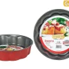 Moules Et Plats|* Moule Manque D.26Cm Acier Anti Adherent Rouge Rossana