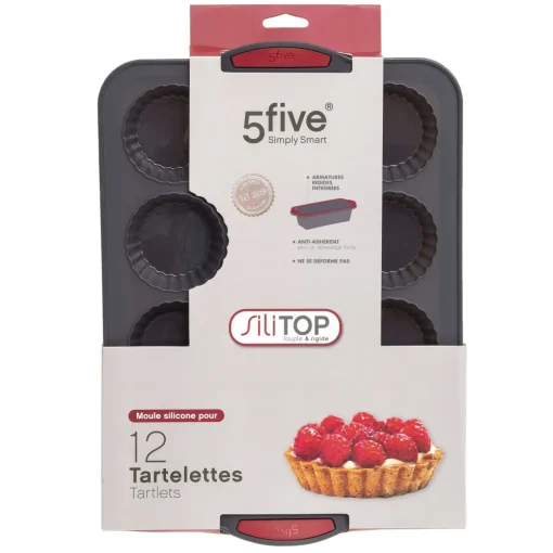 Moules Et Plats|Five Moule Sili Silitop 12 Tartelettes