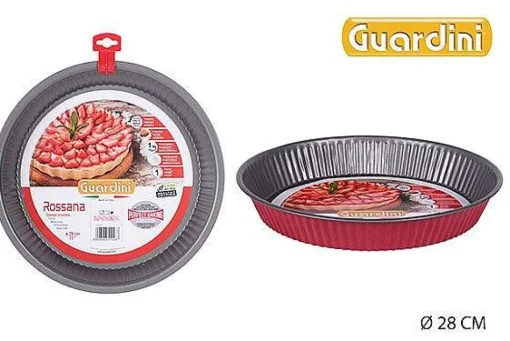 Moules Et Plats|* Moule Tarte 28Cm Acier Rossana