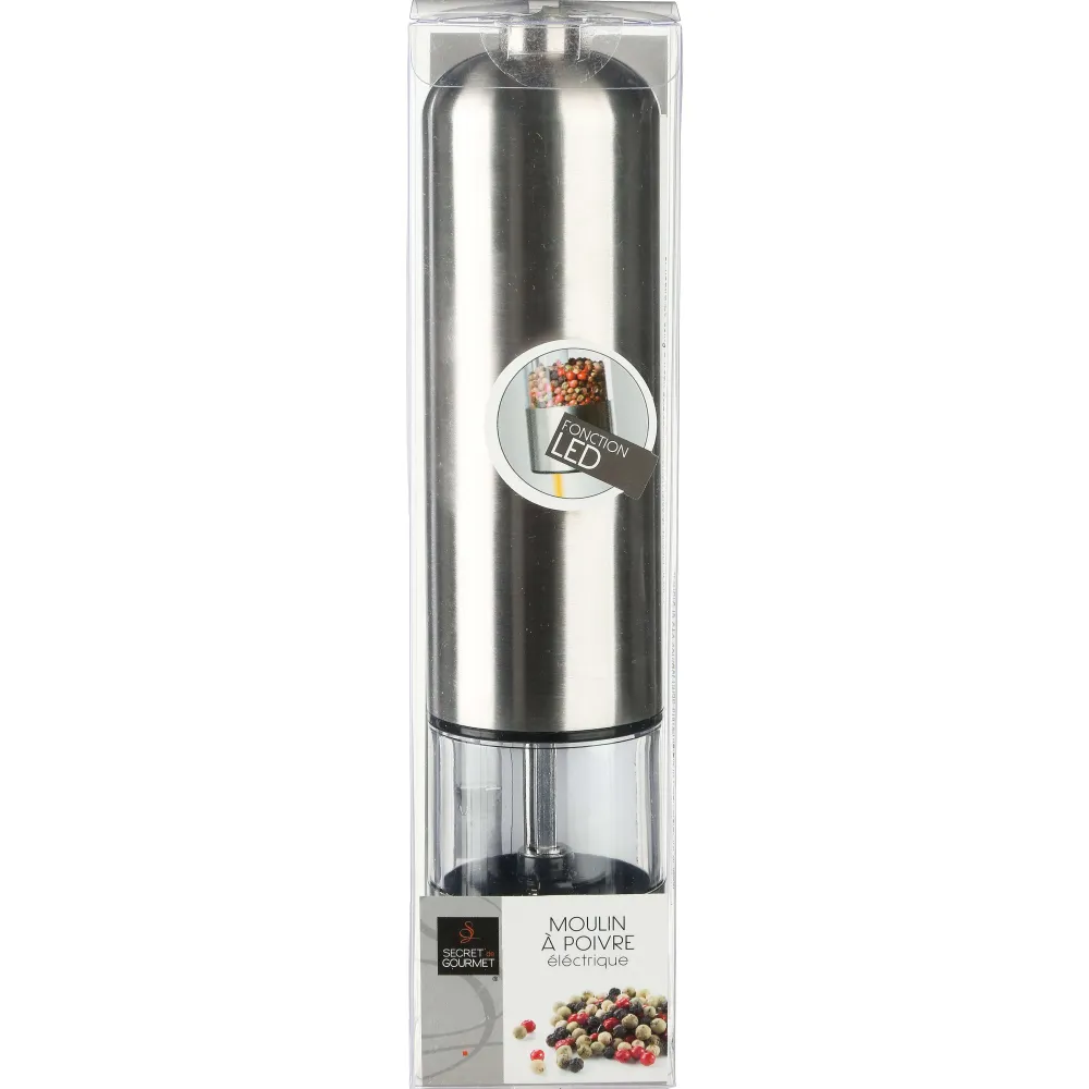 Salade Et Condiments|Five Moulin Poivre Inox Electrique A Led