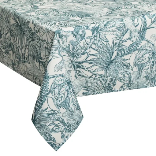 Atmosphera Nappe Anti Tache Imprimee Jungle 140X240Cm- Nappes