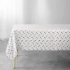 maxibazar Nappe 145X240Cm Imprime Abstrait Terracotta- Nappes