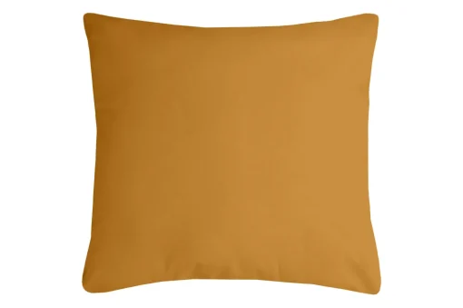 maxibazar Nelson Coussin 40X40Cm Curry- Rideaux Basiques Et Coussins